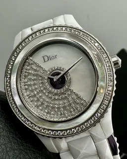 Dior Dior VIII – Diamonds/Ceramic Ceramic White