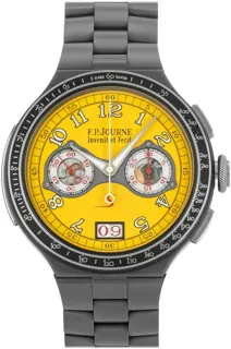 F.P. Journe Chronograph Rattrapante Titanium Golden and Yellow