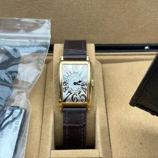 Franck Muller Long Island 902 QZ Rose gold White