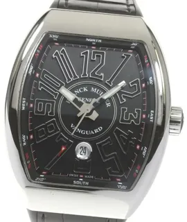 Franck Muller Vanguard V 45 SC DT 44mm Stainless steel Black