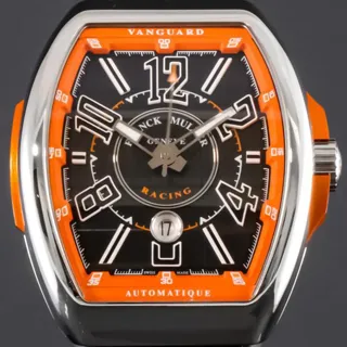 Franck Muller Vanguard V45 SC DT RCG AC OR Stainless steel Black