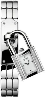 Hermès Kelly 056306WW00 Stainless steel White