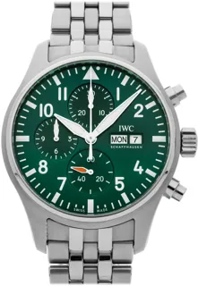 IWC Pilot IW3780-06 43mm Stainless steel Green