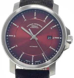 Mühle Glashütte 29er M1-25-78 42mm Stainless steel Red