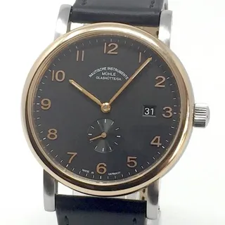 Mühle Glashütte Antaria M1-39-15 42mm Stainless steel Black