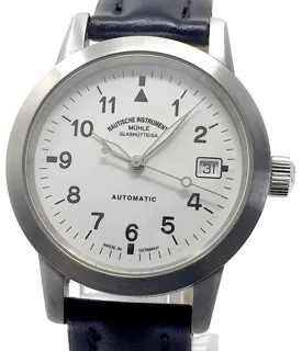 Mühle Glashütte M1-26-10 38mm Stainless steel White