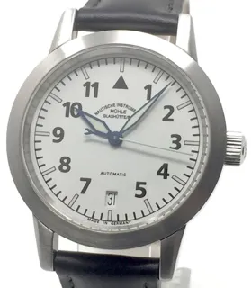 Mühle Glashütte M1-26-10 38mm Stainless steel White