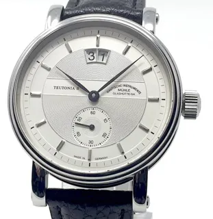 Mühle Glashütte Teutonia II M1-30-85 42mm Stainless steel White