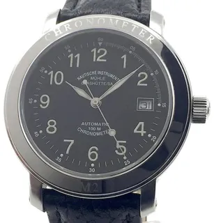 Mühle Glashütte M1-30-10 40mm Stainless steel Black