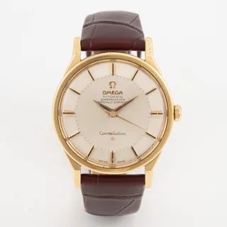 Omega Constellation 167.005/6 34mm 18k yellow gold