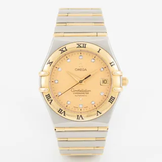 Omega Constellation 1202.15.00 35.5mm Yellow gold and Stainless steel