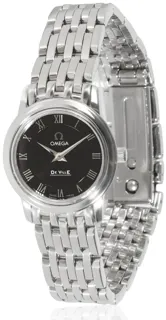 Omega De Ville 4570.52.00 22mm Stainless steel Black