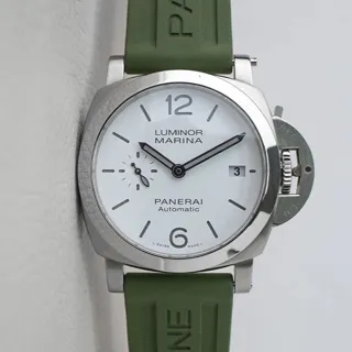 Panerai Luminor PAM01371 40mm Stainless steel White