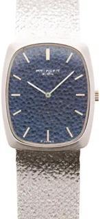 Patek Philippe Golden Ellipse 3567 26mm White gold Blue