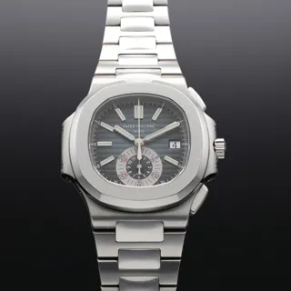 Patek Philippe Nautilus 5980/1A-001 40.5mm Stainless steel Blue