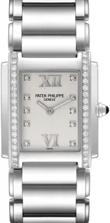 Patek Philippe Twenty~4 4910/10A-011 25mm Stainless steel White