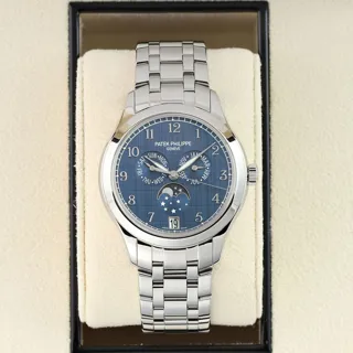 Patek Philippe Annual Calendar 4947/1A-001 38mm Stainless steel Blue