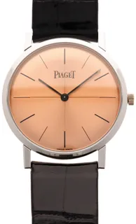 Piaget Vintage 9710 Platinum Salmon