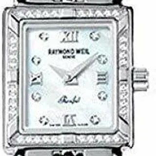 Raymond Weil Parsifal 9731-PDBD 22mm Stainless steel White