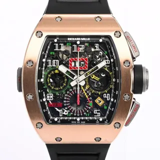 Richard Mille RM 011 RM 11-02 42mm Rose gold Skeletonized