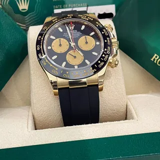 Rolex Daytona 116518LN-0047 Ceramic and Yellow gold Black