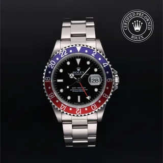 Rolex GMT-Master 16700 40mm Stainless steel Black