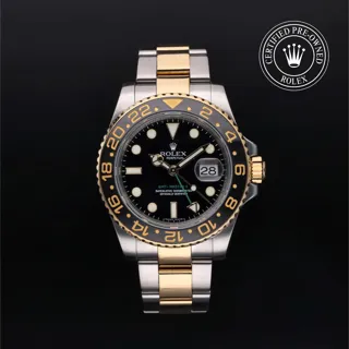 Rolex GMT-Master II 116713LN Oystersteel$Yellow Gold Black