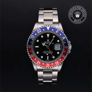 Rolex 16710BLRO Stainless steel Black