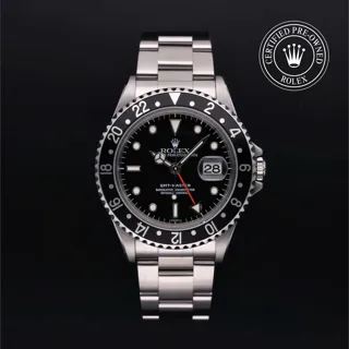 Rolex GMT-Master 16700-0003 40mm Stainless steel Black