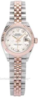 Rolex Lady-Datejust 279171-0013 Rose gold and Stainless steel White