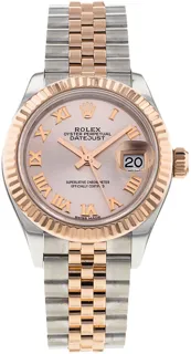 Rolex Lady-Datejust 279171 Rose gold and Stainless steel Gray