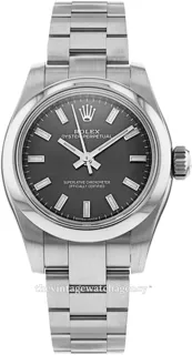 Rolex Oyster Perpetual 176200-0017 Stainless steel Black