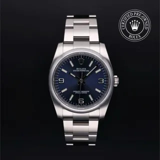 Rolex Oyster Perpetual 36 116000 Stainless steel Blue