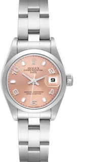 Rolex Oyster Perpetual Date 79160 Stainless steel Salmon