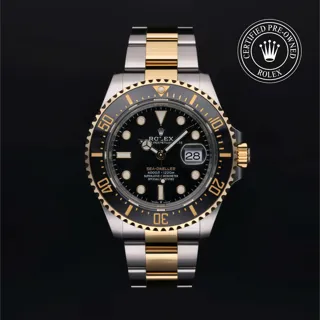 Rolex Sea-Dweller 126603-0001 Yellow gold and Oystersteel Black