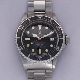 Rolex Sea-Dweller 1665 40mm Stainless steel Black