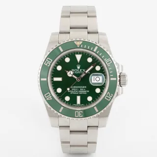 Rolex Submariner 116610LV 40mm Stainless steel Green