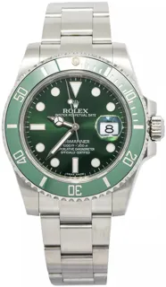 Rolex Submariner Date 116610LV Stainless steel Green