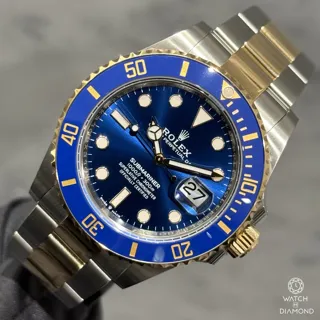 Rolex Submariner 126613LB Yellow gold and Stainless steel Blue