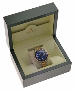 Rolex Submariner 16613 40mm Stainless steel and 18k yellow gold Blue