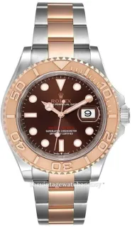 Rolex Yacht-Master 126621-0001 Oystersteel and Everose gold Brown