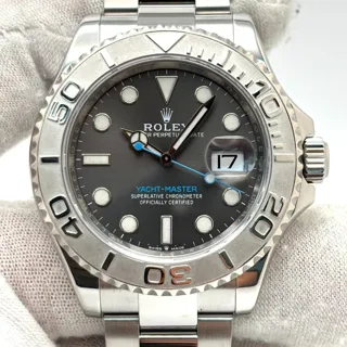 Rolex Yacht-Master 126622-0001 40mm Platinum and Stainless steel Gray