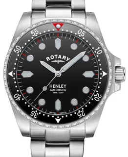 Rotary GB05136/04 41mm Stainless steel Black