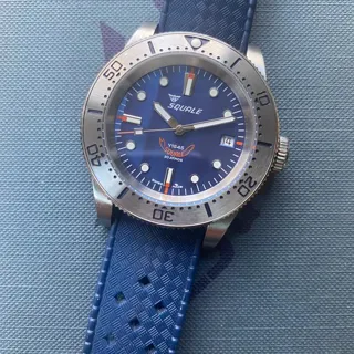 Squale 1545SSBLC.AC 40mm Stainless steel Blue