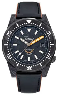 Squale T183AFCOR.RLOR 42mm Carbon fiber Gray