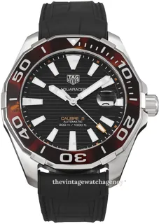 TAG Heuer Aquaracer 300M WAY201N.FT6177 Stainless steel Black