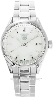 TAG Heuer Carrera WV1415.BA0793 Stainless steel White Mother of pearl