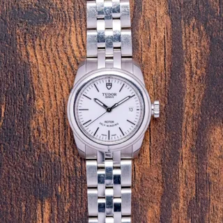 Tudor Glamour 51000 26mm Stainless steel Silver