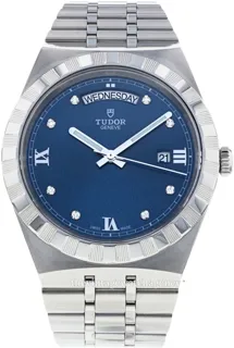 Tudor Royal M28600-0006 Stainless steel Blue