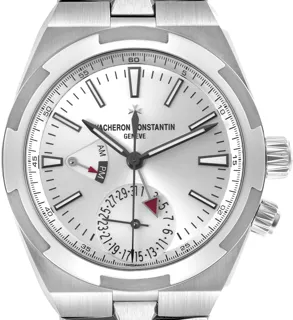 Vacheron Constantin Overseas Dual Time 7900V/110A-B333 41mm Stainless steel Silver